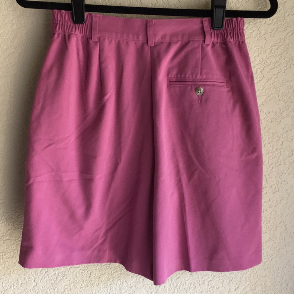 5/$25 | IZOD Vintage Fushia High Waisted Shorts - Picture 2 of 5